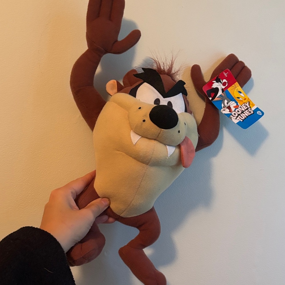 Looney Tunes Taz Plush Toy new